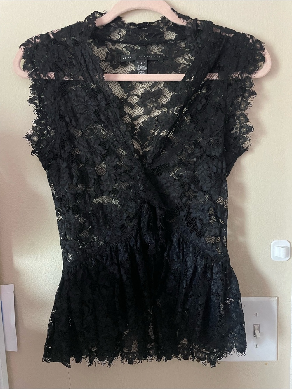 Black Lace Sheer Sleeveless Top 4 Whimsigoth Victorian Vampire Dark Age Witch